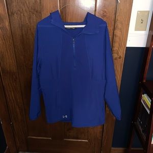 Under armor women’s wind breaker - Royal Blue